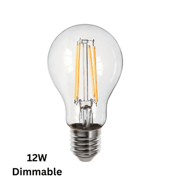 12W GLS Dimmable E27 Bulb