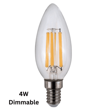 4W E14 Dimmable Candle Bulb