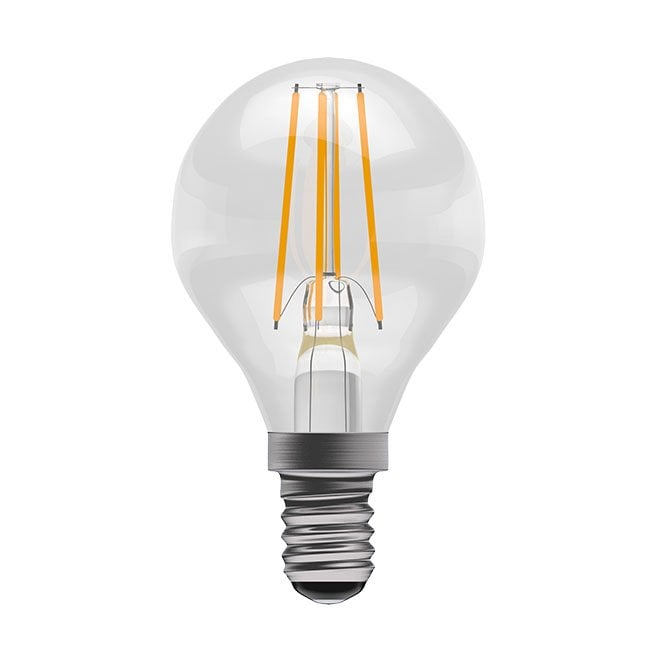 4W E14 LED Clear Round Dimmable Lamp