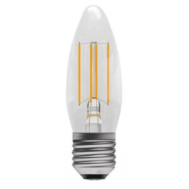 4W LED E27/ES Dimmable Candle Warm White