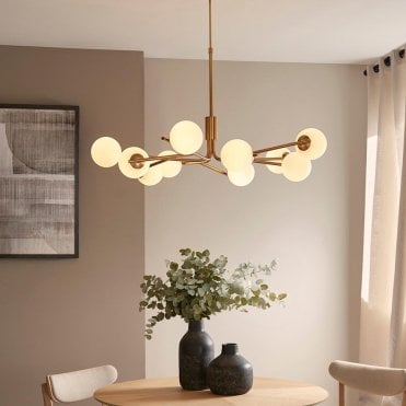 Aaron 10 Light Ceiling Pendant