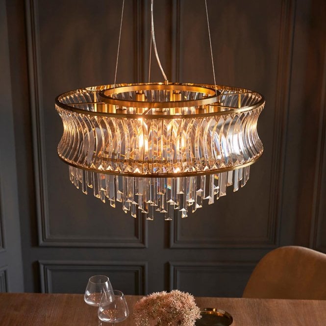 Aspire Lighting Alice 9 Light Chandelier