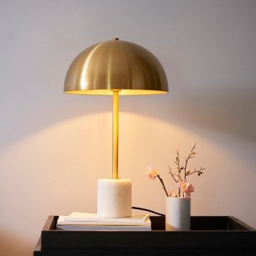 Emily Aged Brass Table Lamp
