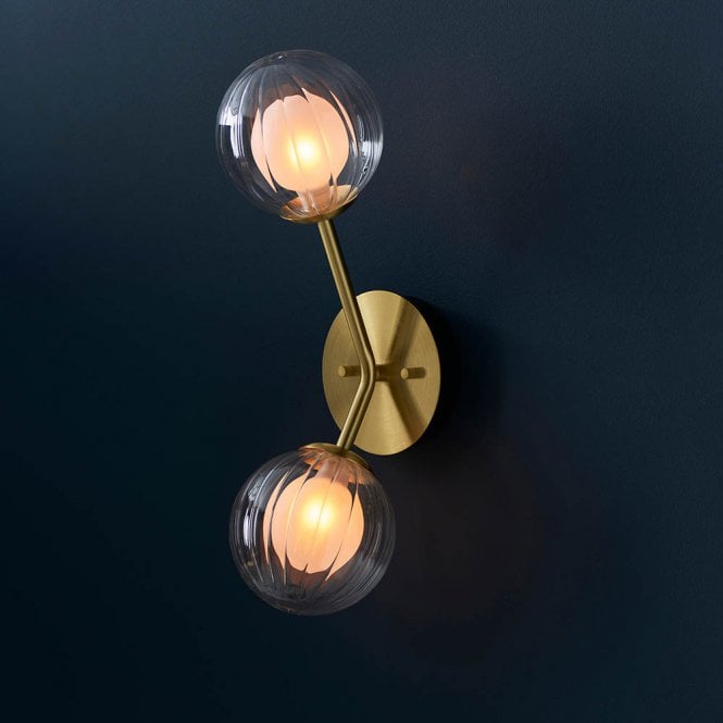Aspire Lighting March Wall Light in Satin Brass
