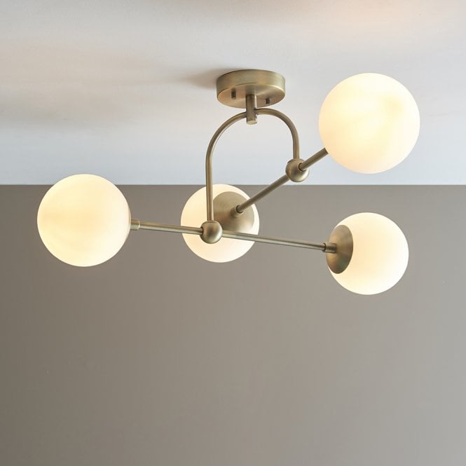 Aspire Lighting Opal Semi Flush
