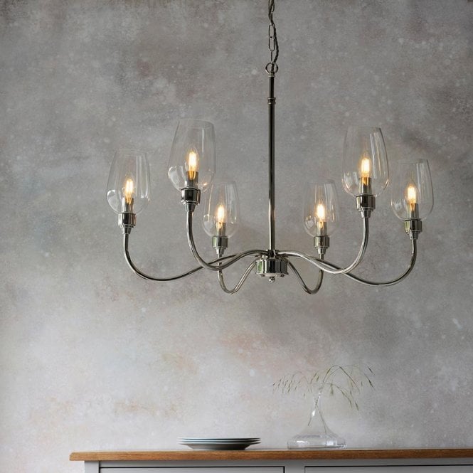 Aspire Lighting Pure 6 Light Ceiling Pendant