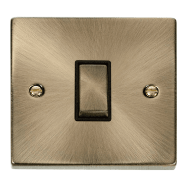 Antique Brass 1 Gang Intermediate Switch