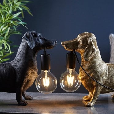 Daschund Table Lamp