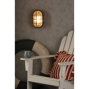 Admiral Oval Outdoor Wall Light IP64