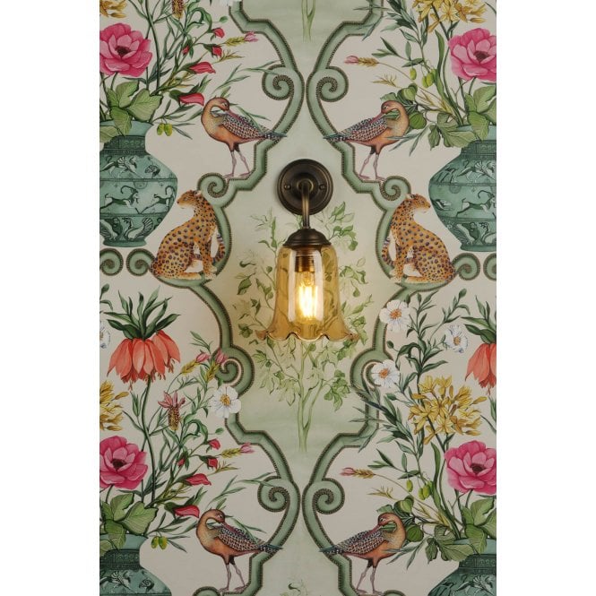 David Hunt Lighting Ebba Antique Brass Wall Light