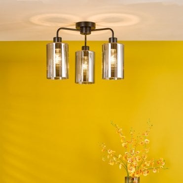 Daylin 3 Light Semi Flush Fitting