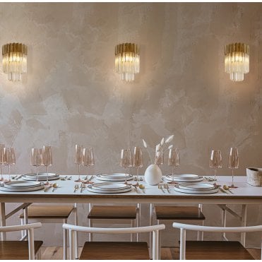 Donard Brass Wall Light