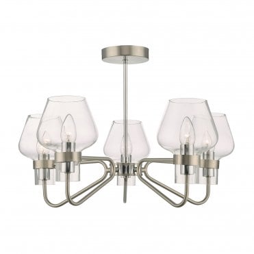 Keta 5 Light Semi Flush