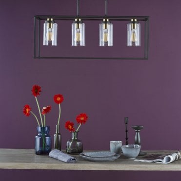 Abel 4 Light Bar Pendant