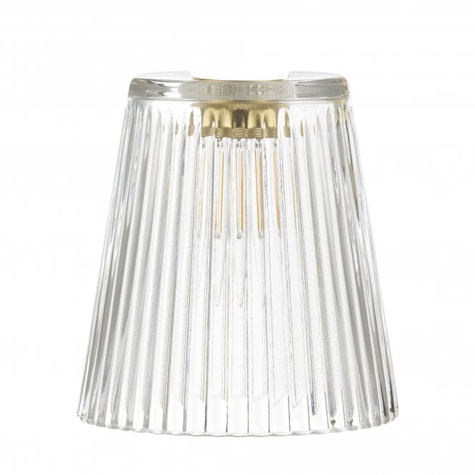 där lighting Accessory Clear Glass Shade
