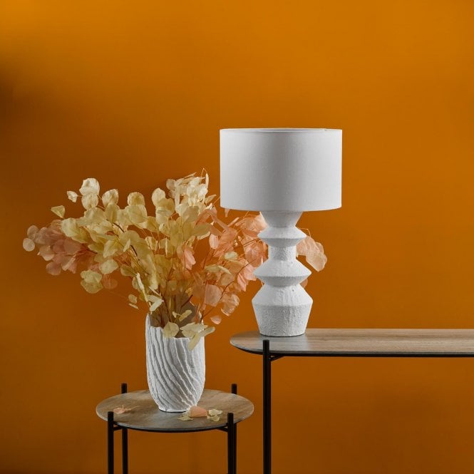 där lighting Bidelia Table Lamp C/W Shade