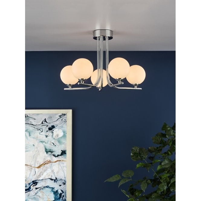 där lighting Cradle Semi Flush Fitting