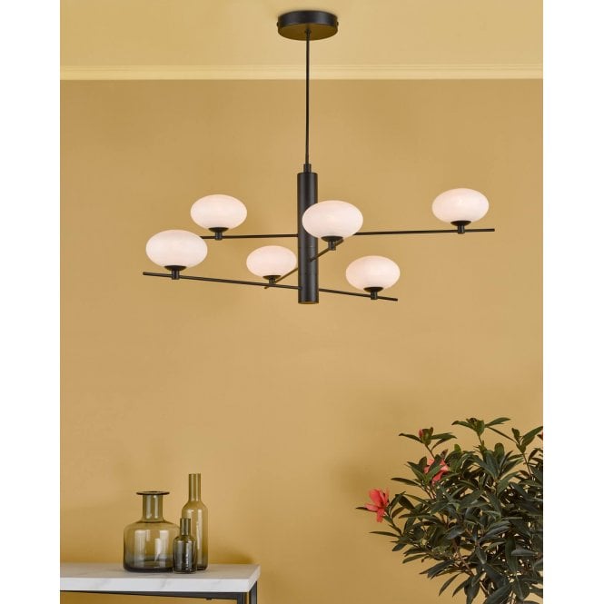 där lighting Jasper 6 Light Pendant