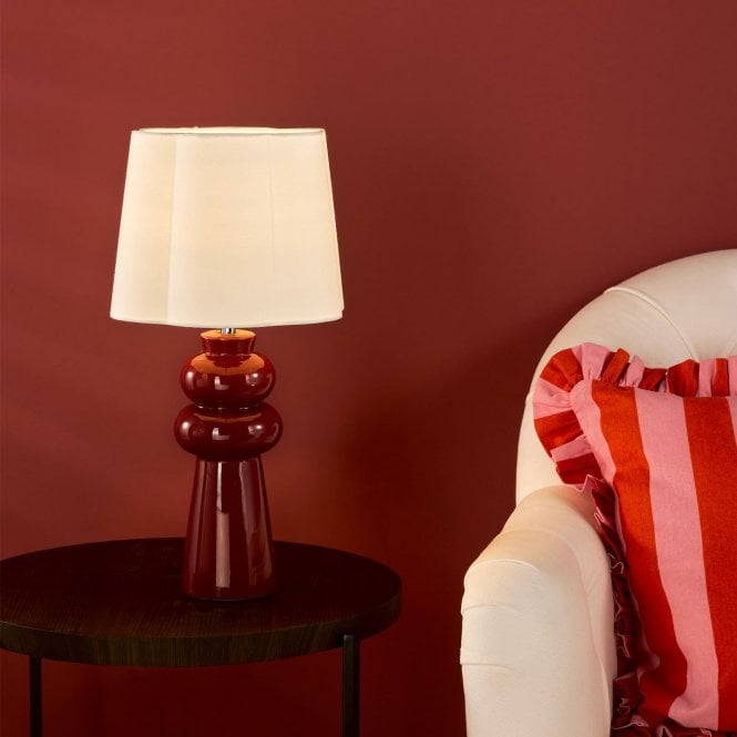 där lighting Jordana Table Lamp C/W Shade