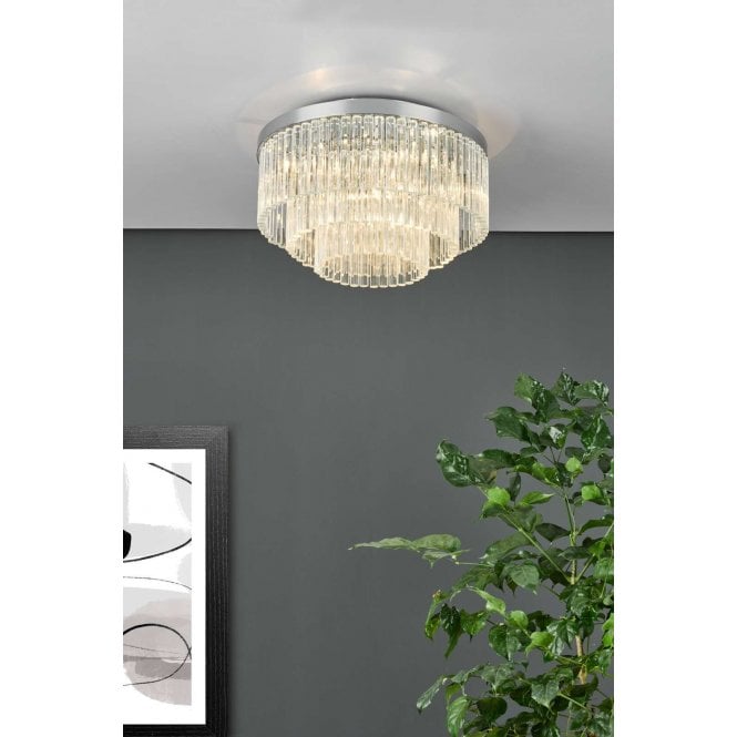 där lighting Logan Flush Light