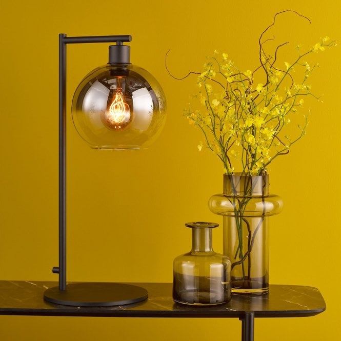 där lighting Lycia Ombre Glass Table Lamp