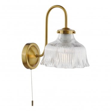 Maude Brass Wall Light