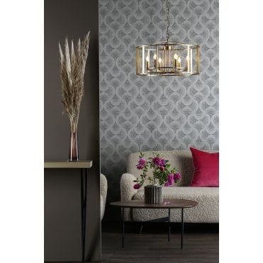 Myka 6 Light Pendant