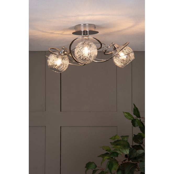 där lighting Rehan Semi Flush Light