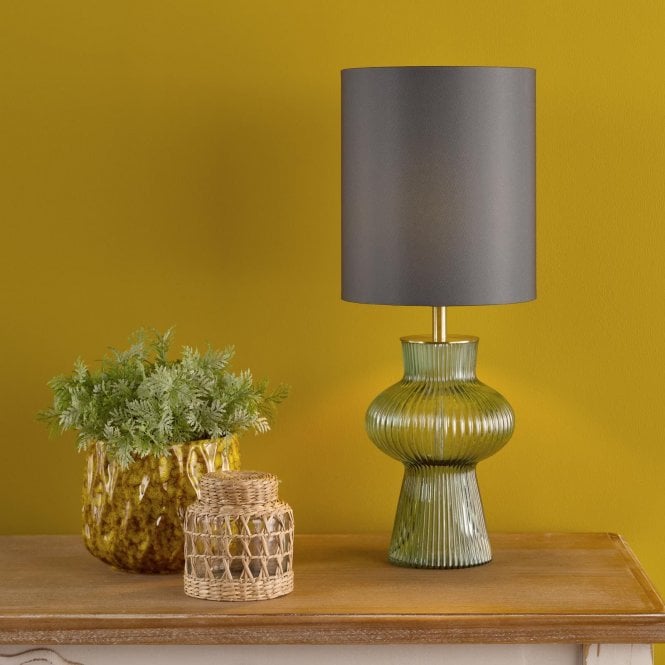 där lighting Suelita Table Lamp C/W Shade