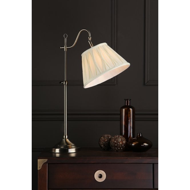 där lighting Suffolk Table Lamp C/W Shade