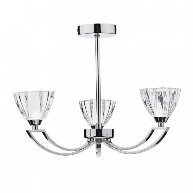 där lighting Vito Semi Flush Light
