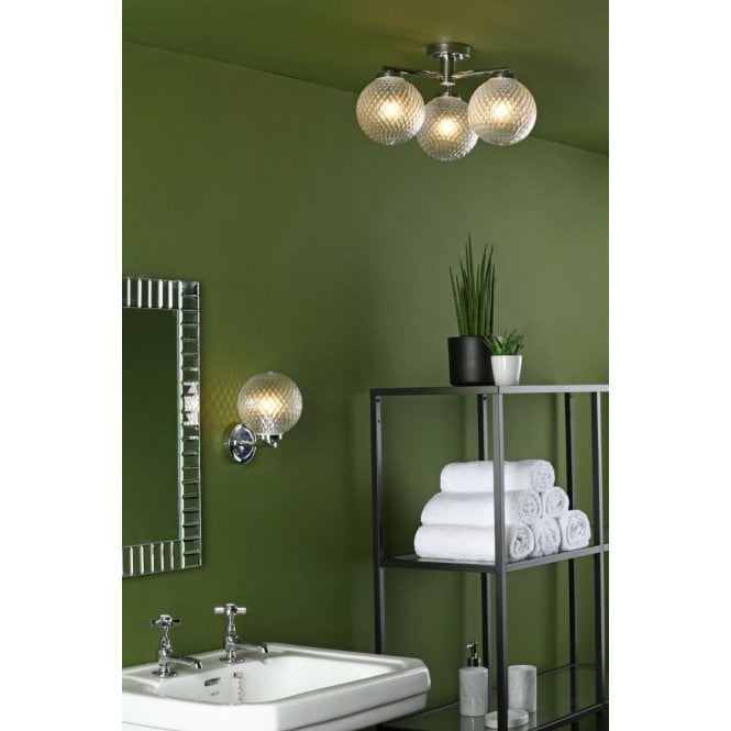 där lighting Wayne Bathroom Wall Light 