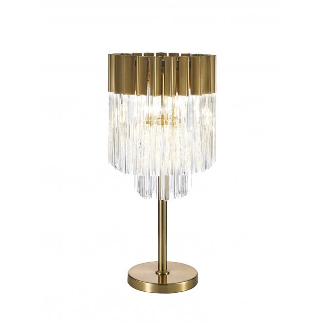 Elate Collection Donard Brass Table Lamp