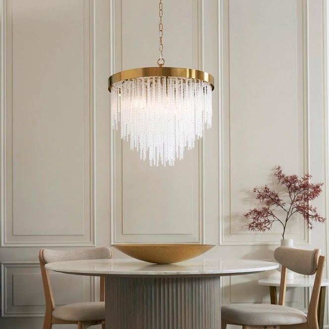 Endon Lighting Anistoria Brass Ceiling Pendant