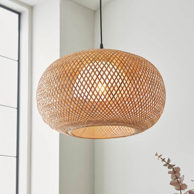 Endon Lighting Bali Globe Shaped Pendant