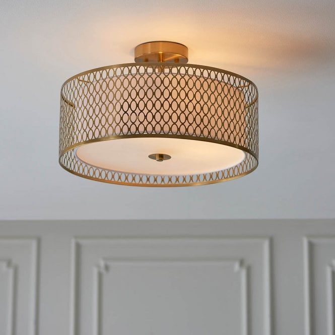Endon Lighting Cordero Flush Light