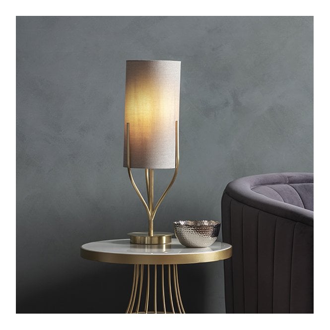 Endon Lighting Fraser Table Lamp C/W Shade
