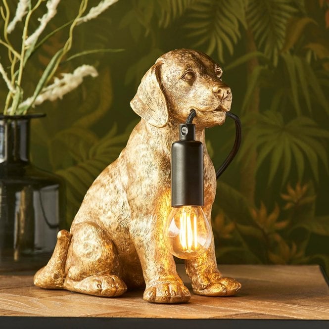 Endon Lighting Labrador Puppy Table Lamp