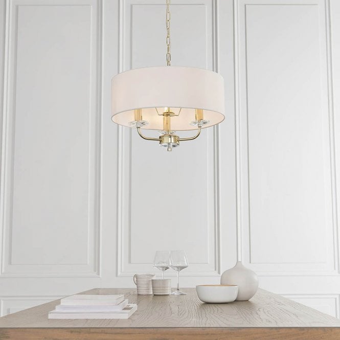 Endon Lighting Nixon 3 Light Pendant