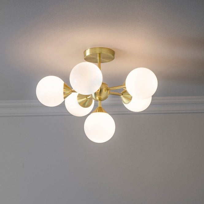 Endon Lighting Oscar Semi-Flush Light