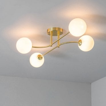 Otto Semi-Flush Light