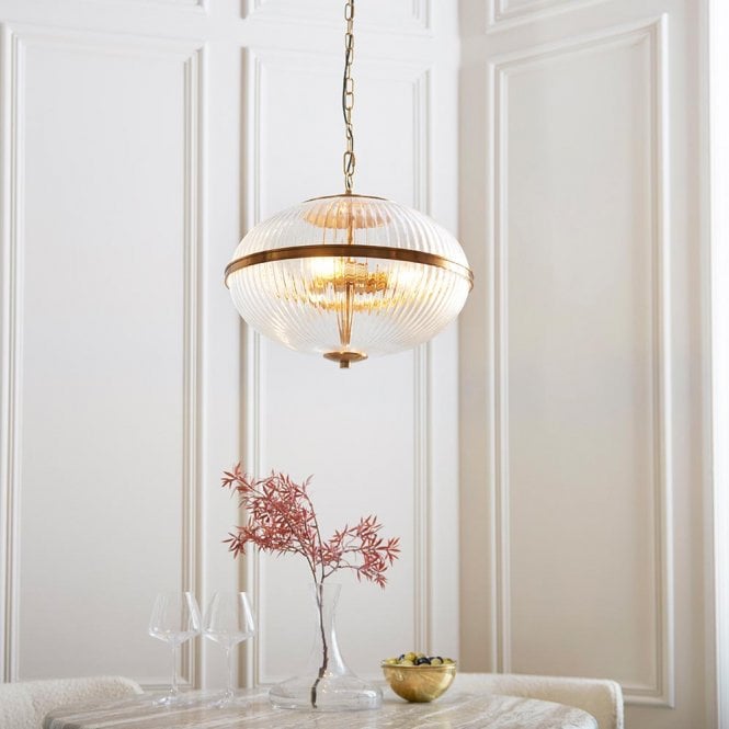 Endon Lighting Somerset 3 Light Ceiling Pendant