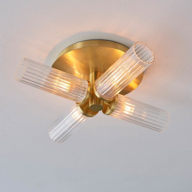Endon Lighting Talo Semi Flush Light