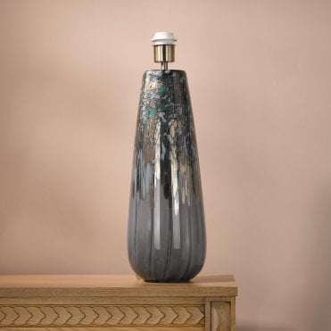 Erdis Blue Art Table Lamp Base Only