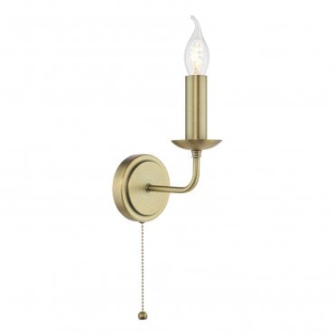 Favian Matt Bronze Wall Light