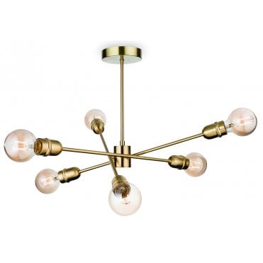 Trident Semi-Flush Light