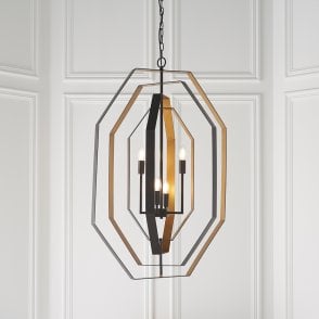 Framed Bronze Pendant
