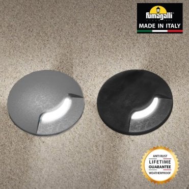 Aldo (5cm) Round 1 Light Walkover or Recessed Wall Light