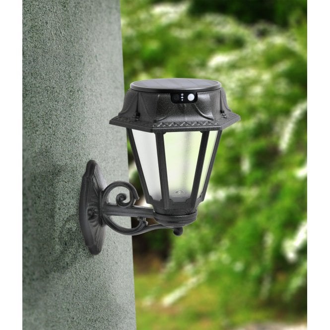 Fumagalli Bisso Rosetta 2W Solar Wall Light with Sensor