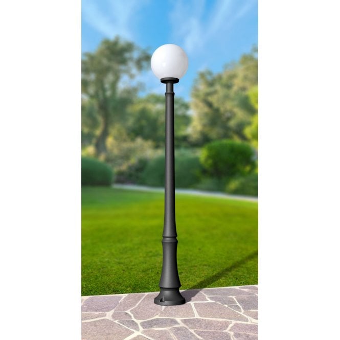 Fumagalli Dino 300mm Opal Globe Post Light